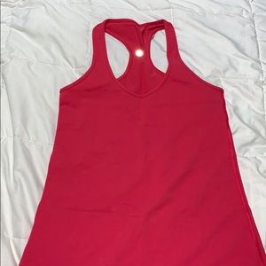 pink lulu lemon tank top